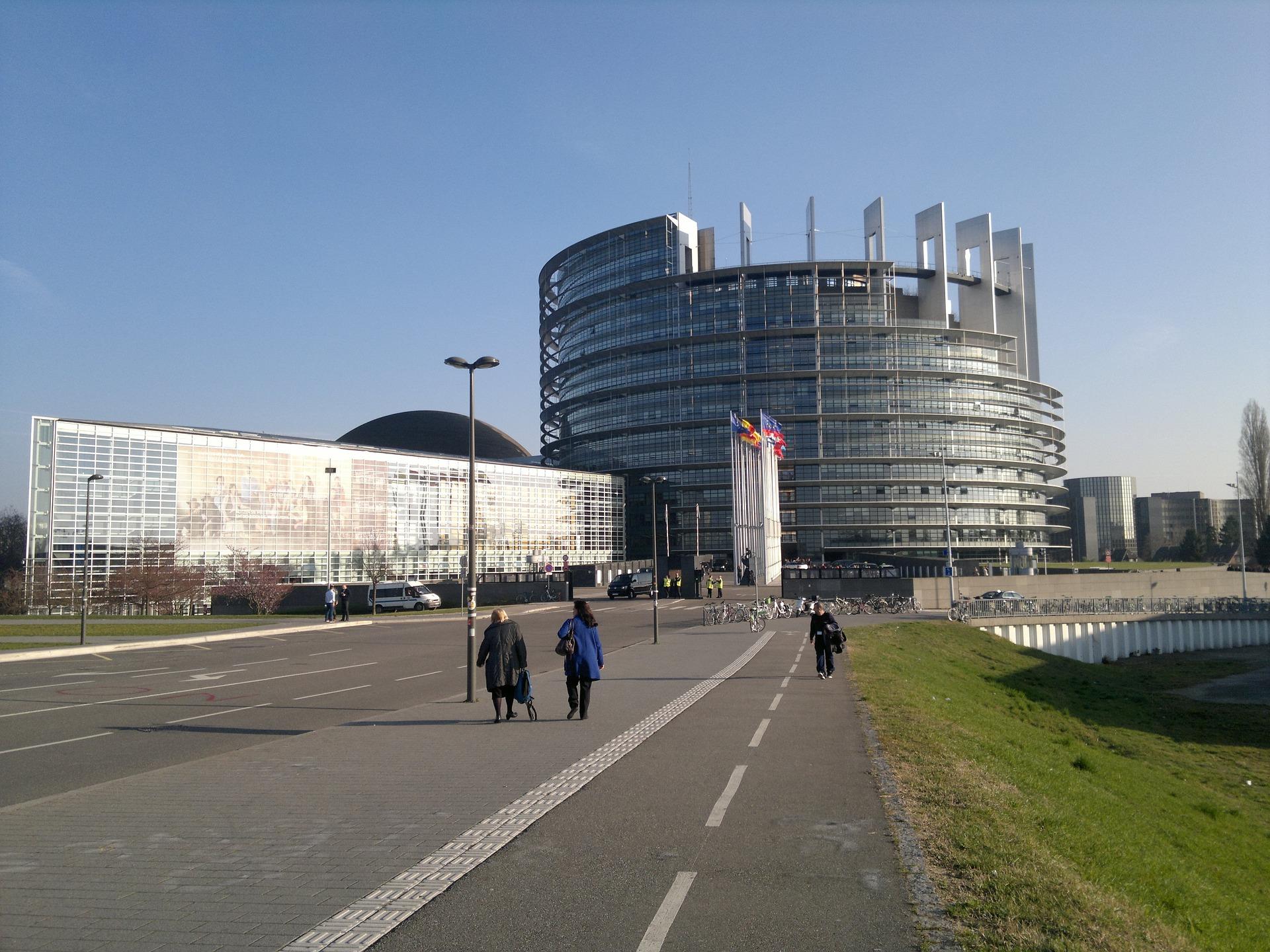 Photo du Parlement Européen, Strasbourg