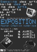 Affiche Semaine des arts