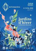 affiche festival Jardins d'hiver 2026