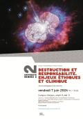 Affiche Colloque Destruction et responsabilité