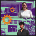 Portraits de Sarah Kergus et François Gouin