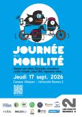 Affiche journée de la mobilité jeudi 17 septembre 2026