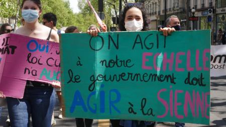 Photo marche climat Jeanne Menjoulet