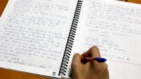 Photo d'un cahier de doléances