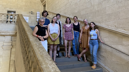 photo de groupe université d'été Avignon