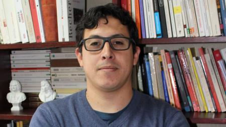 Le professeur Eduardo Gallegos Krause, Universidad de la Frontera, Chili