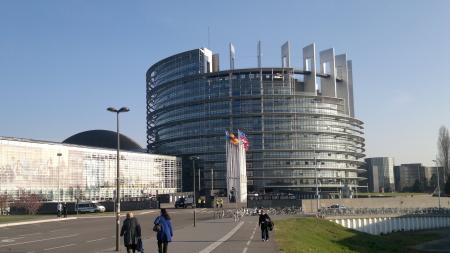 Photo du Parlement Européen, Strasbourg