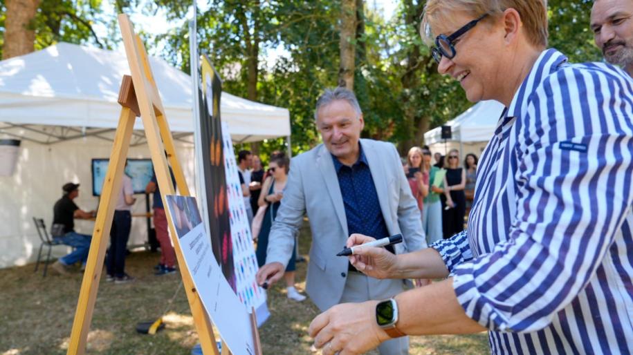 inauguration du labcom