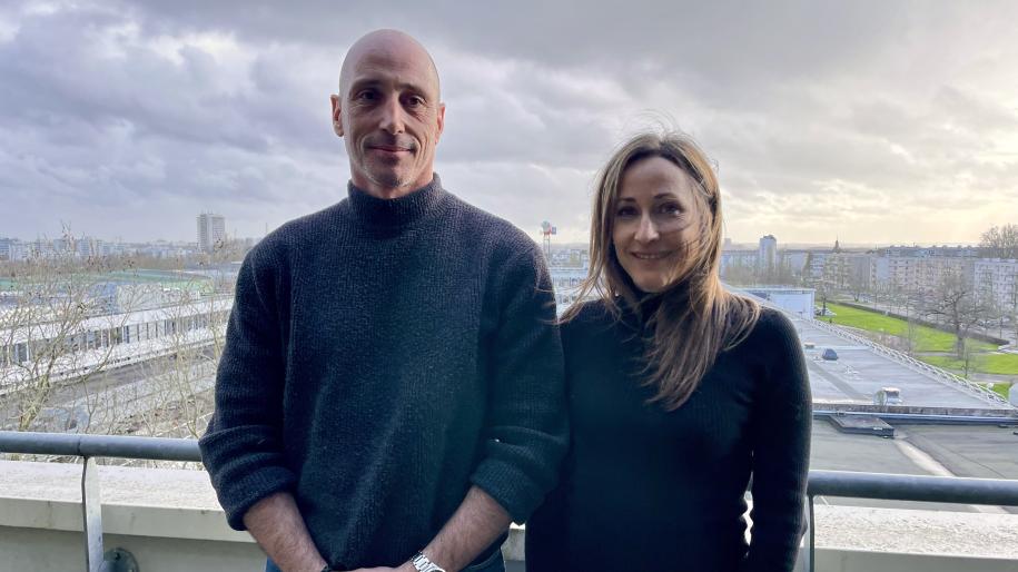 Benoît Bideau et Amélie Rébillard
