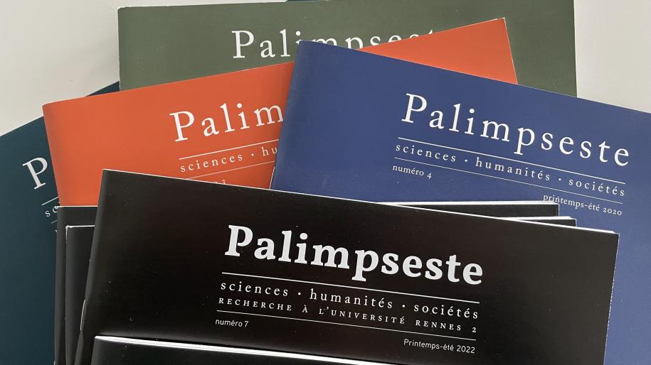 plusieurs numéros de Palimpseste