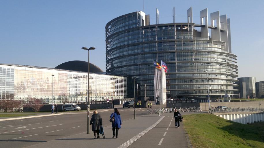 Photo du Parlement Européen, Strasbourg