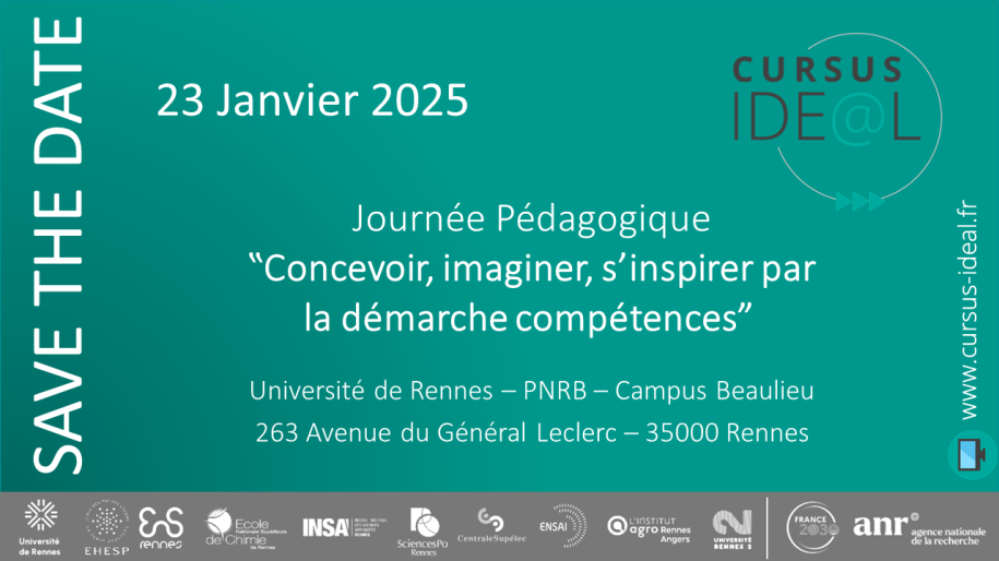 Journée Pédagogique "Concevoir, imaginer, s'inspirer par la démarche compétences"