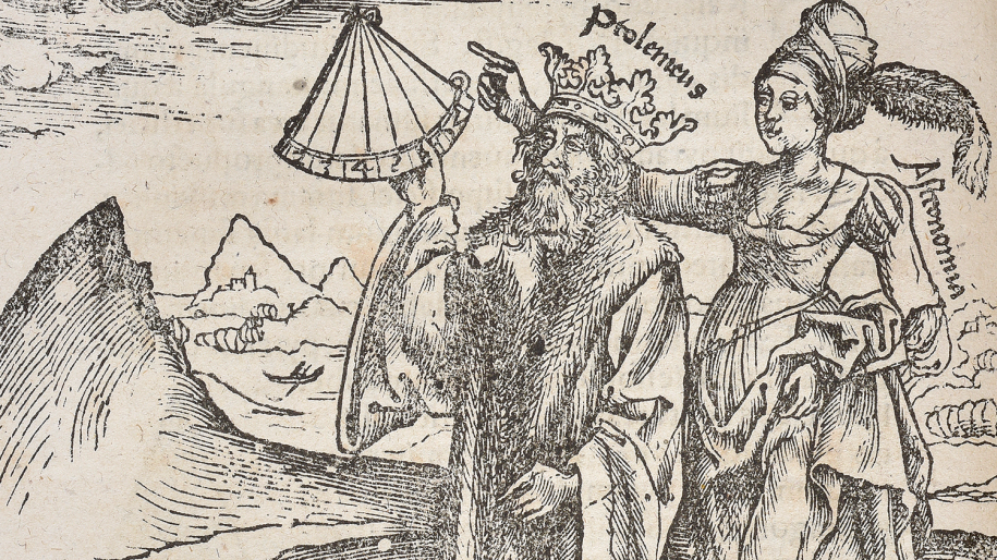 illustration livre ancien Gregor Reisch, Margarita philosophica