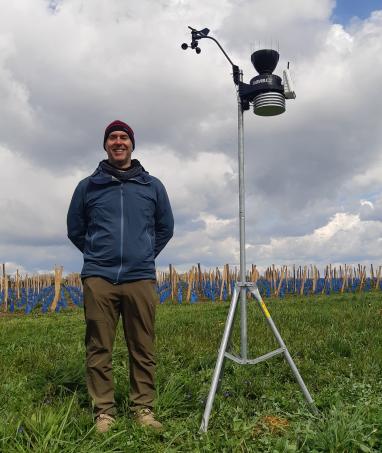 Guillaume Fortin / visite de terrain