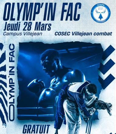 Affiche Olymp'in fac