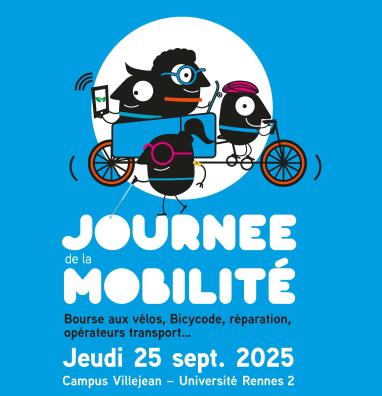 Affiche Journée de la mobilité 2025 le jeudi 25 septembre 2025