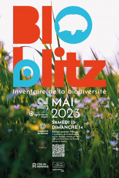 Affiche de l'événement : Bioblitz les 13 et 14 mai 2023