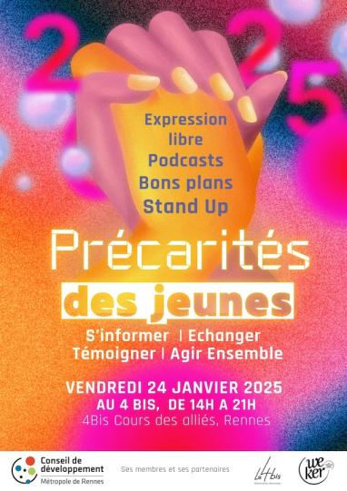 Affiche sortir de la précarité
