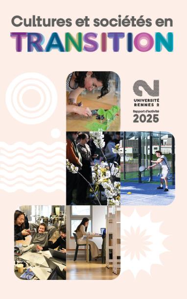 couverture du rapport d'activité 2025