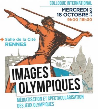 affiche colloque images olympiques 