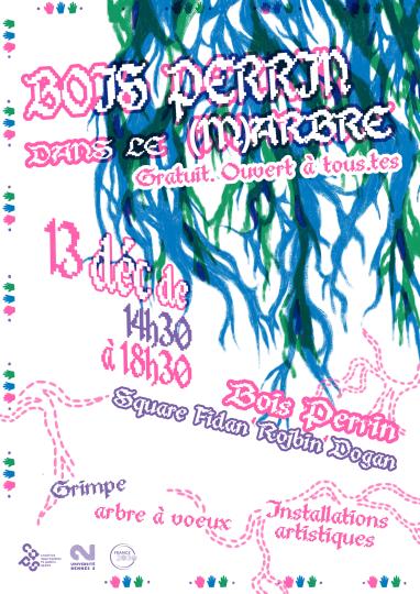 affiche événement Le Bois Perrin dans le (m)arbre