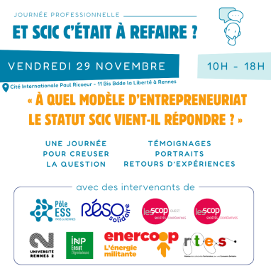 Visuel "Et SCIC c'était à refaire"