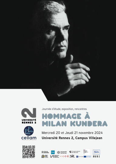 Affiche Hommage Kundera