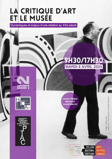 Affiche JE "La critique d’art et le musée"