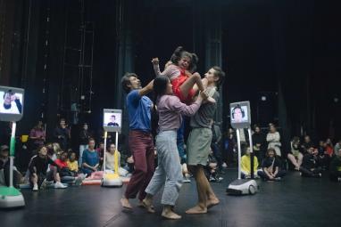 Photo extraite du spectacle _p/\rc___