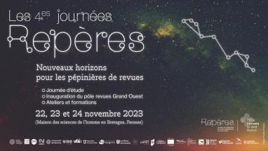 Affiche des 4e journées Repères