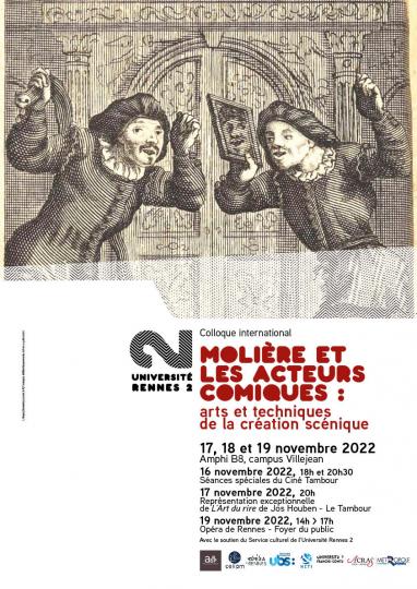 Affiche du colloque Molière