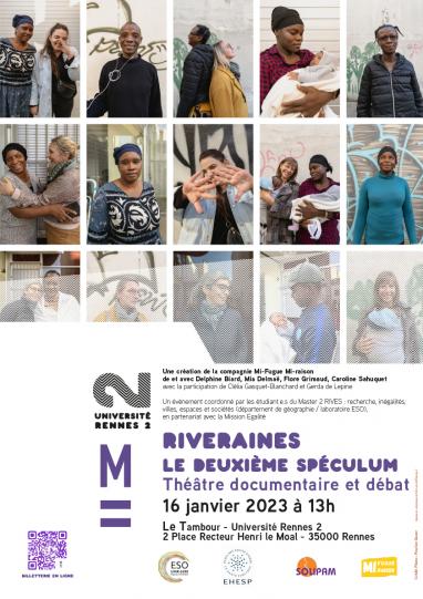 Affiche Riverines - le deuxième spéculum