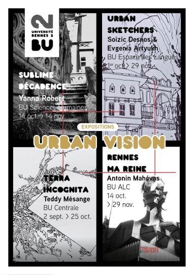 affiche expo Urban Vision