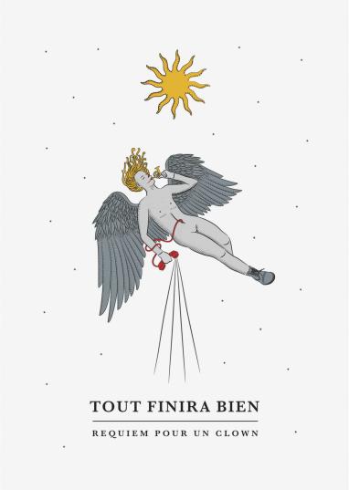 Affiche spectacle requiem pour un clown 