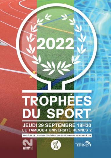 Affiche Trophées du sport 2022