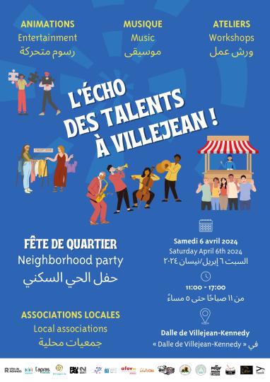 affiche l'écho des talents