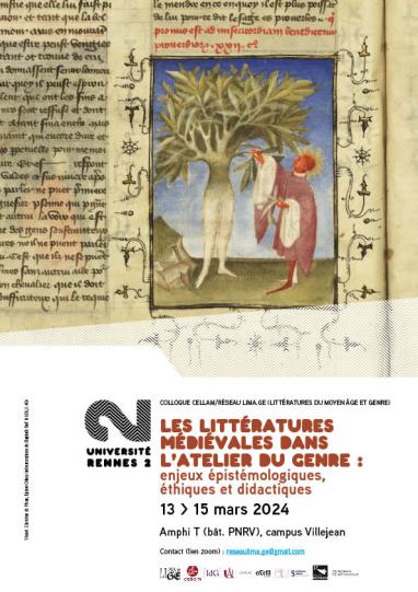 Affiche littératures médiévales