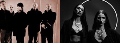 À droite photo de groupe de Trunks (4 personnes) et d'Exotica Lunatica