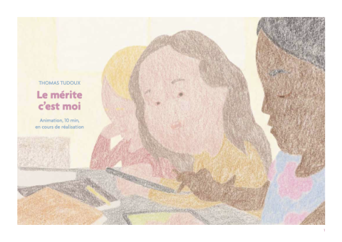 Extrait du dessin animé le mérite c'est moi