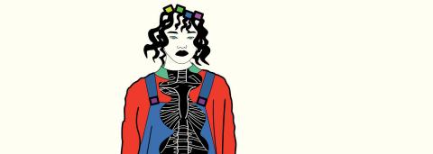 Couverture du livre de Charlotte Puiseux "de chair et de fer, vivre et lutter dans une société validiste"