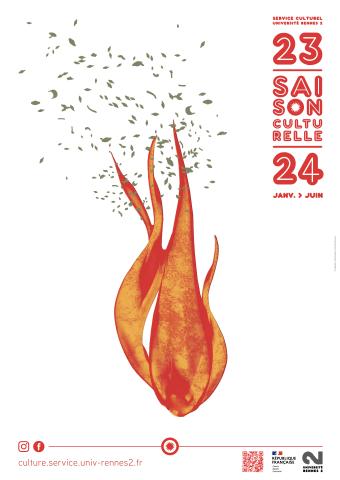 Affiche de la saison culturelle du second semestre