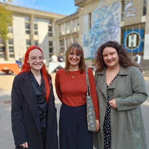 Les organisatrices du festival Transversales 2022