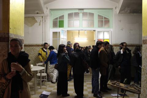 Ancrages, une exposition des diplomées de l'EESAB (site de Rennes) à la Cantine du Bois Perrin, novembre 2022