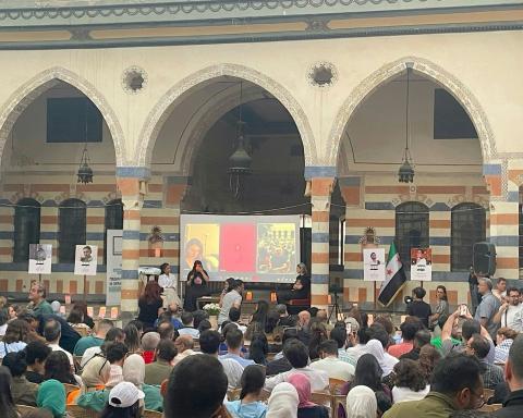 Témoignages des proches de Bassel Shehadeh durant la soirée-hommage