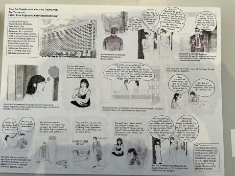 Roman graphique, exposition « Stimmen aus München im Kalten Krieg »