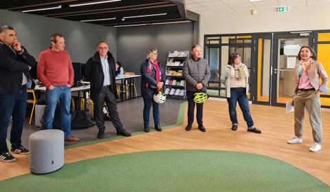 visite du tiers lieu Beau Lieu