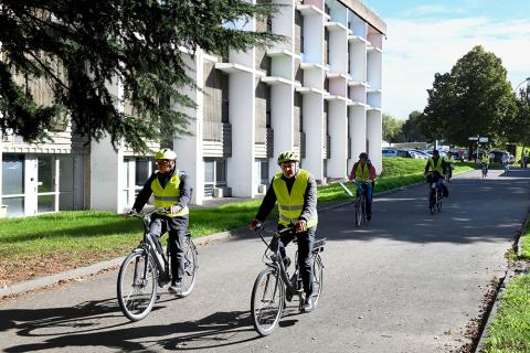 les présidents arrivent à Villejean