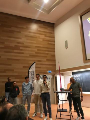 Photo des Trophées du sport universitaire 2025