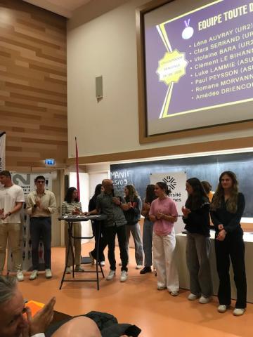 Photo des Trophées du sport universitaire 2025