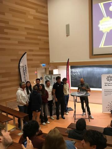 Photo des Trophées du sport universitaire 2025